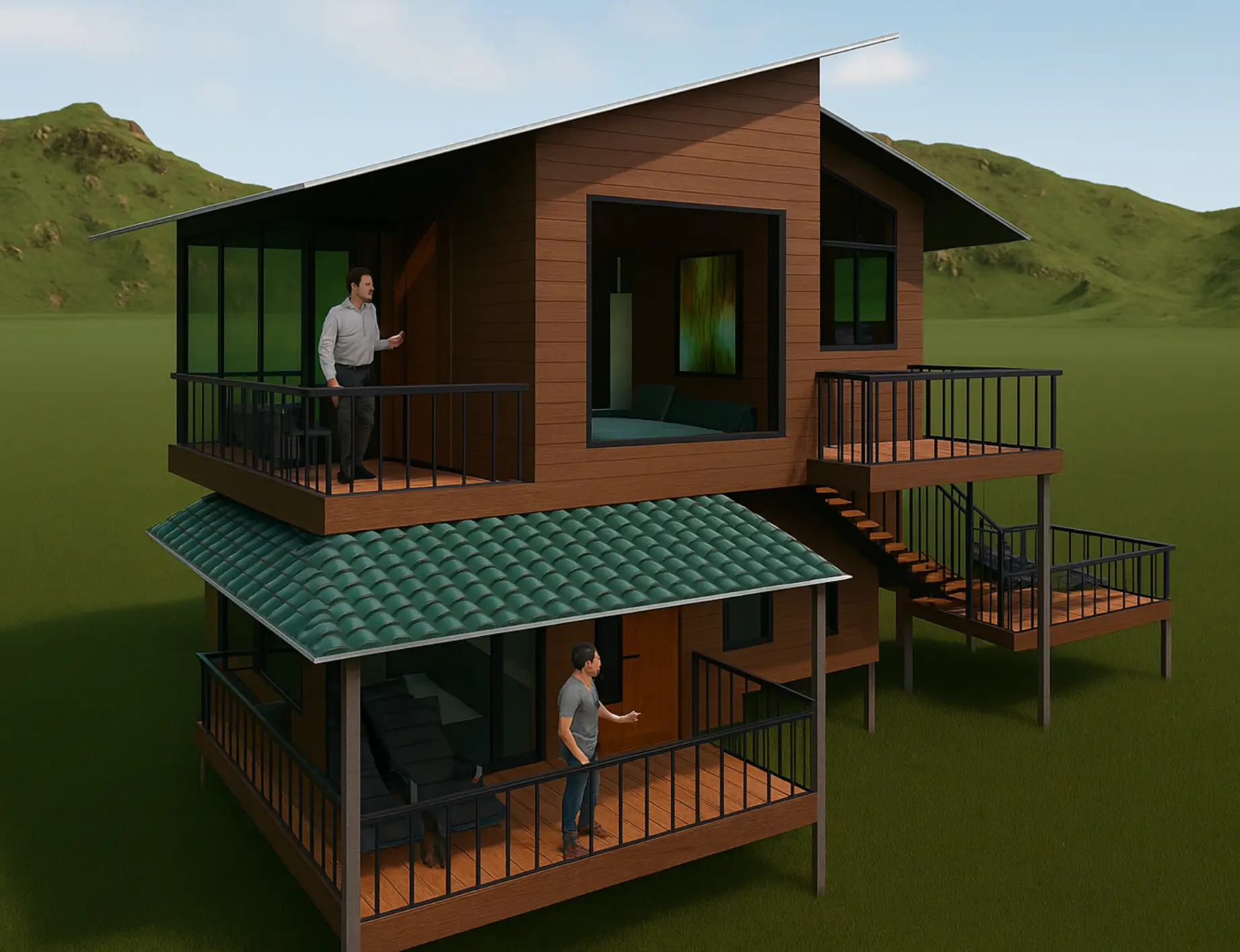 Space, Comfort, and Scenic Views