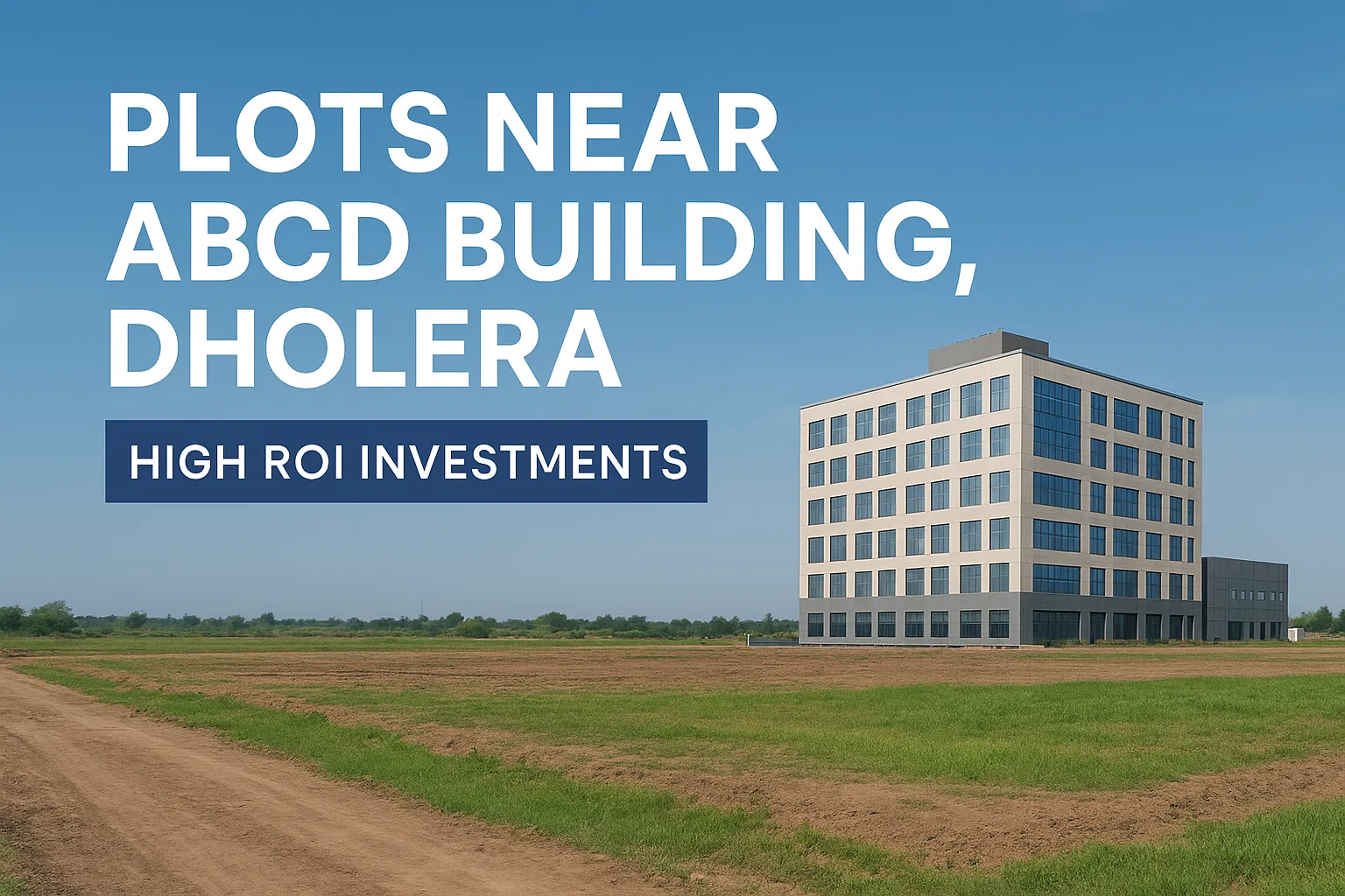Why Buying a Plot Near ABCD Building Dholera Is a Smart Move