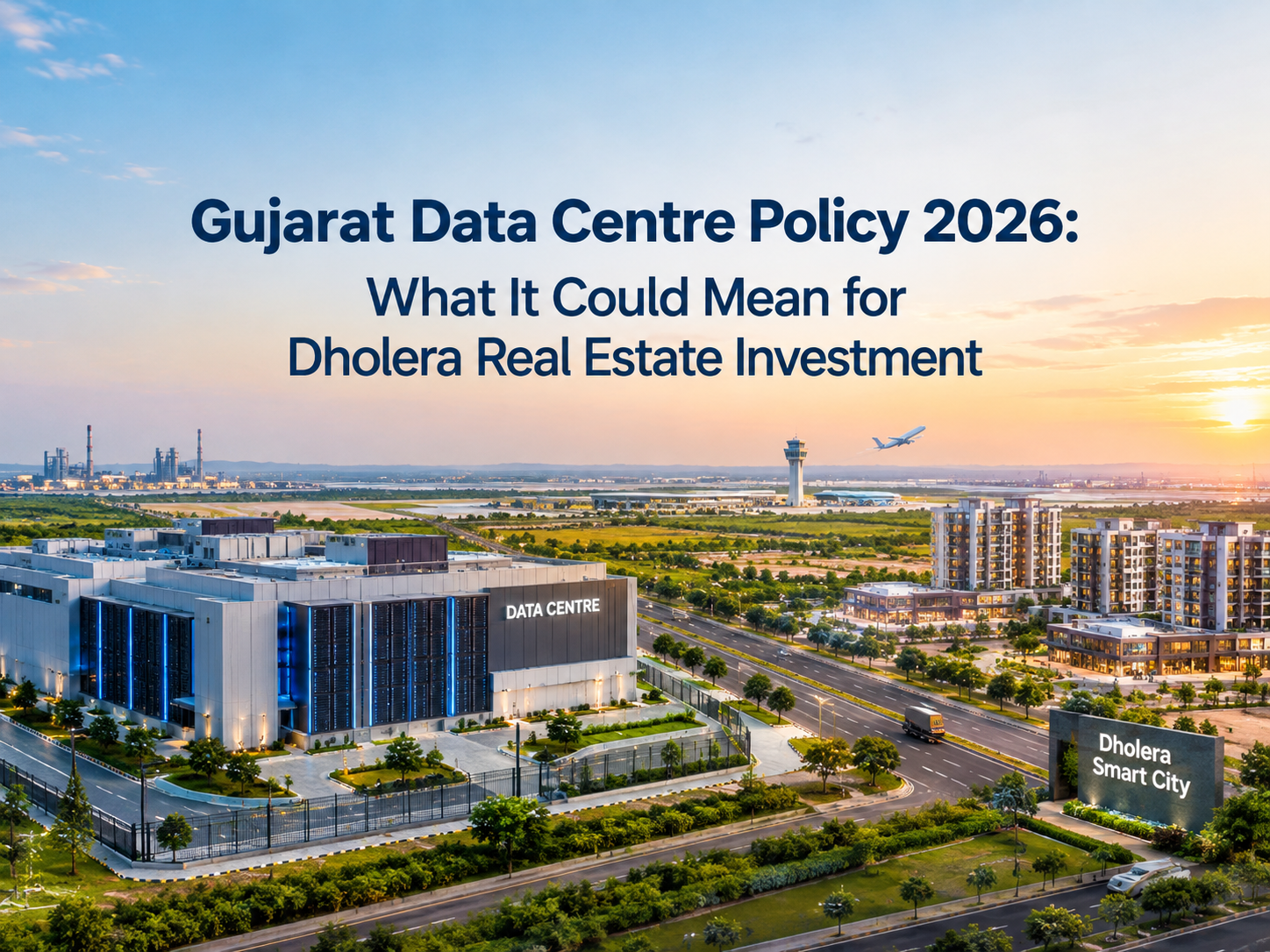 Gujarat Data Centre Policy 2026: What It Could Mean for Dholera Real Estate Investment